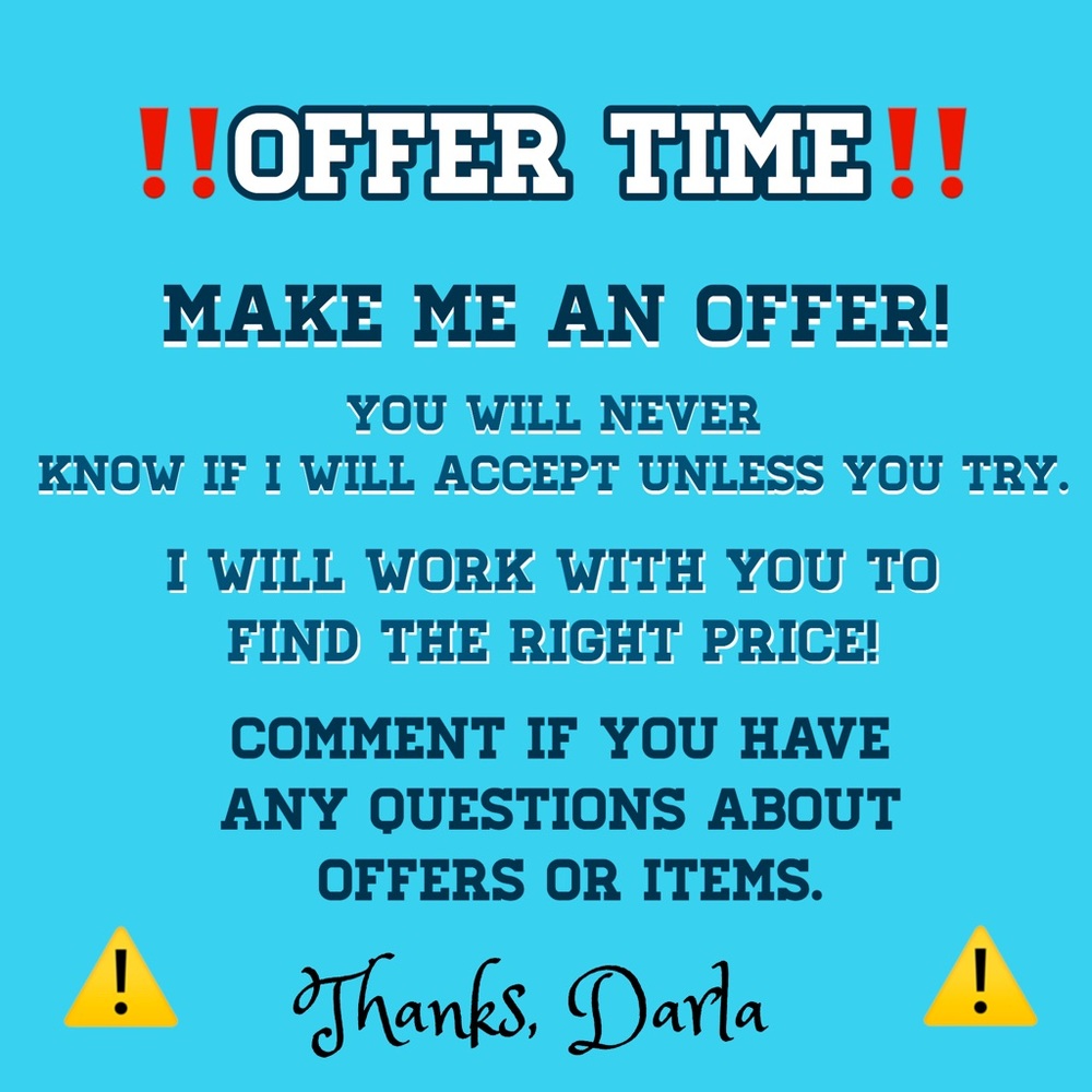‼️OFFER TIME ‼️